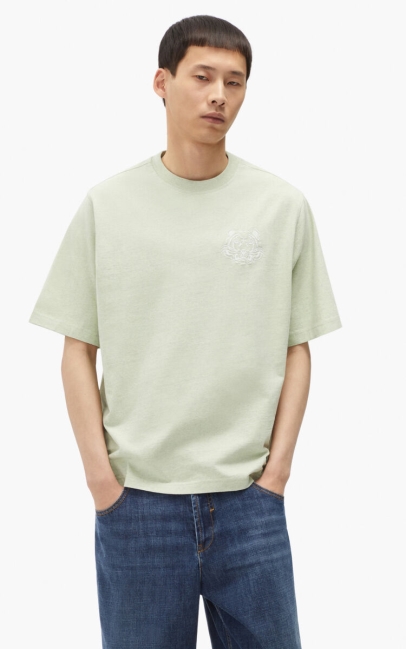 Kenzo Men Re/Kenzo Relaxed Casual T-shirt Almond Green